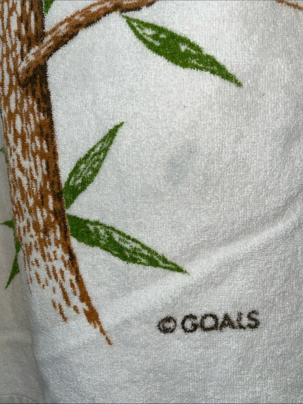 Vintage beach towel
